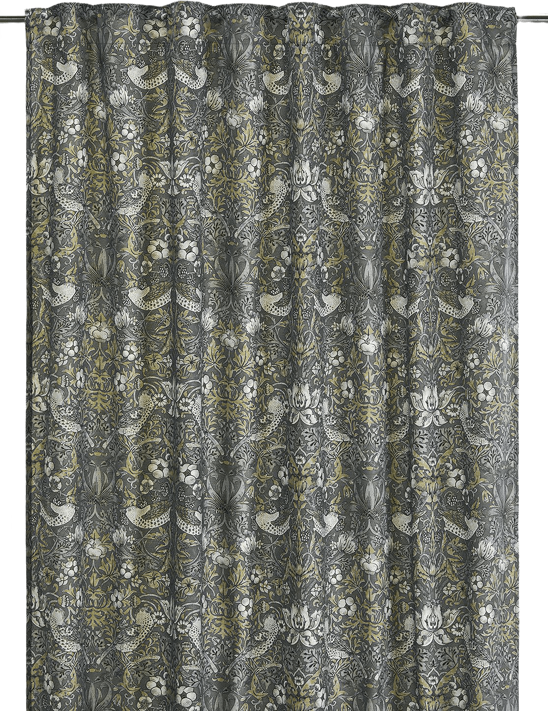 Vilja Gardin 2p, från Svanefors, i färgen grå.