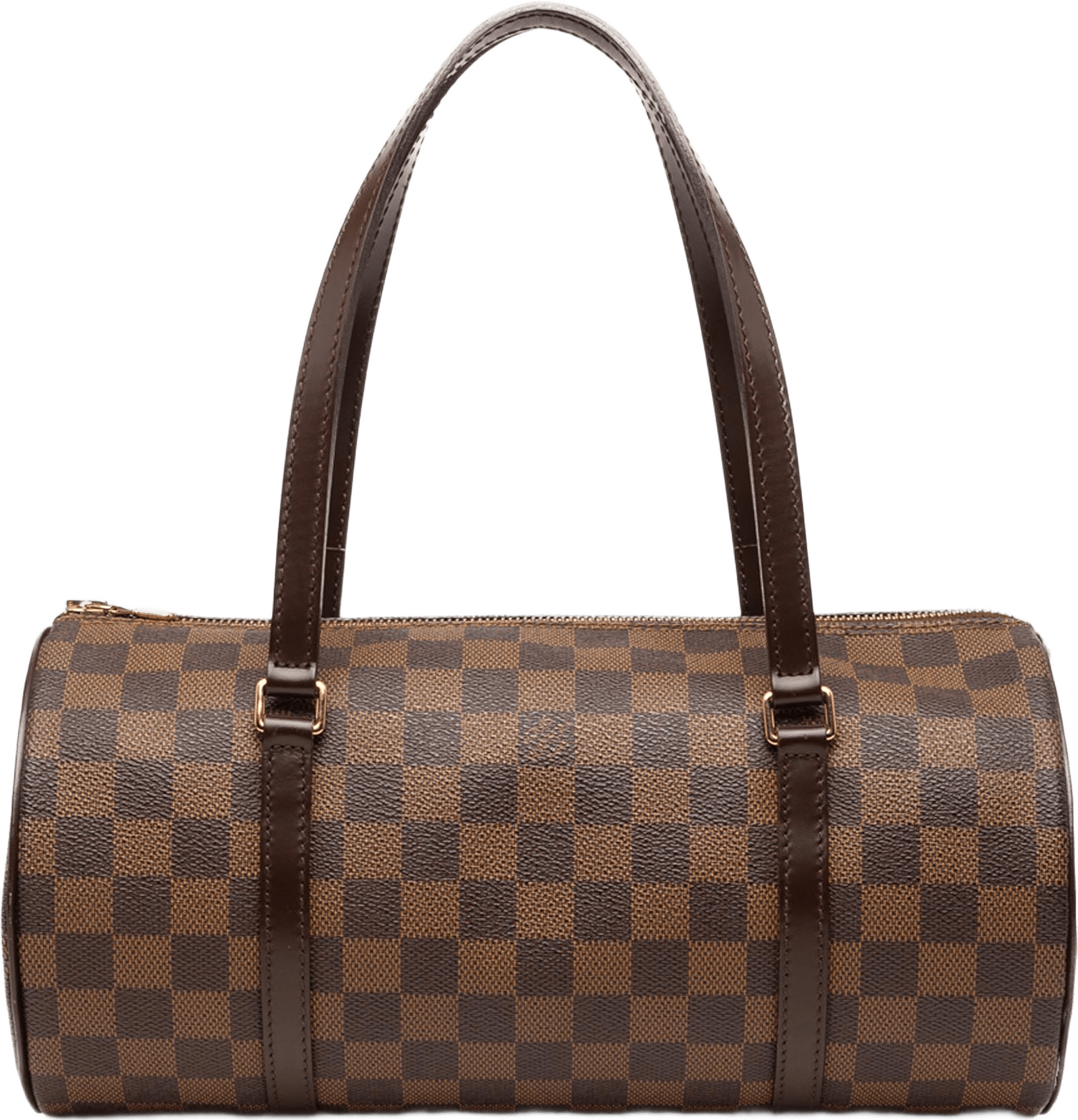 Louis Vuitton Damier Ebene Papillon 30, från Luxclusif, i färgen brown.