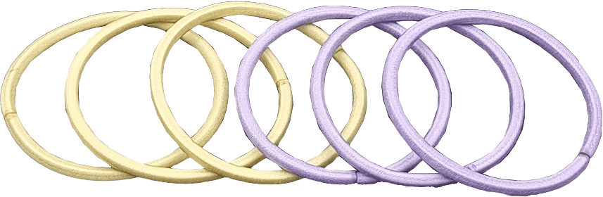 6 Pack Hårsnoddar