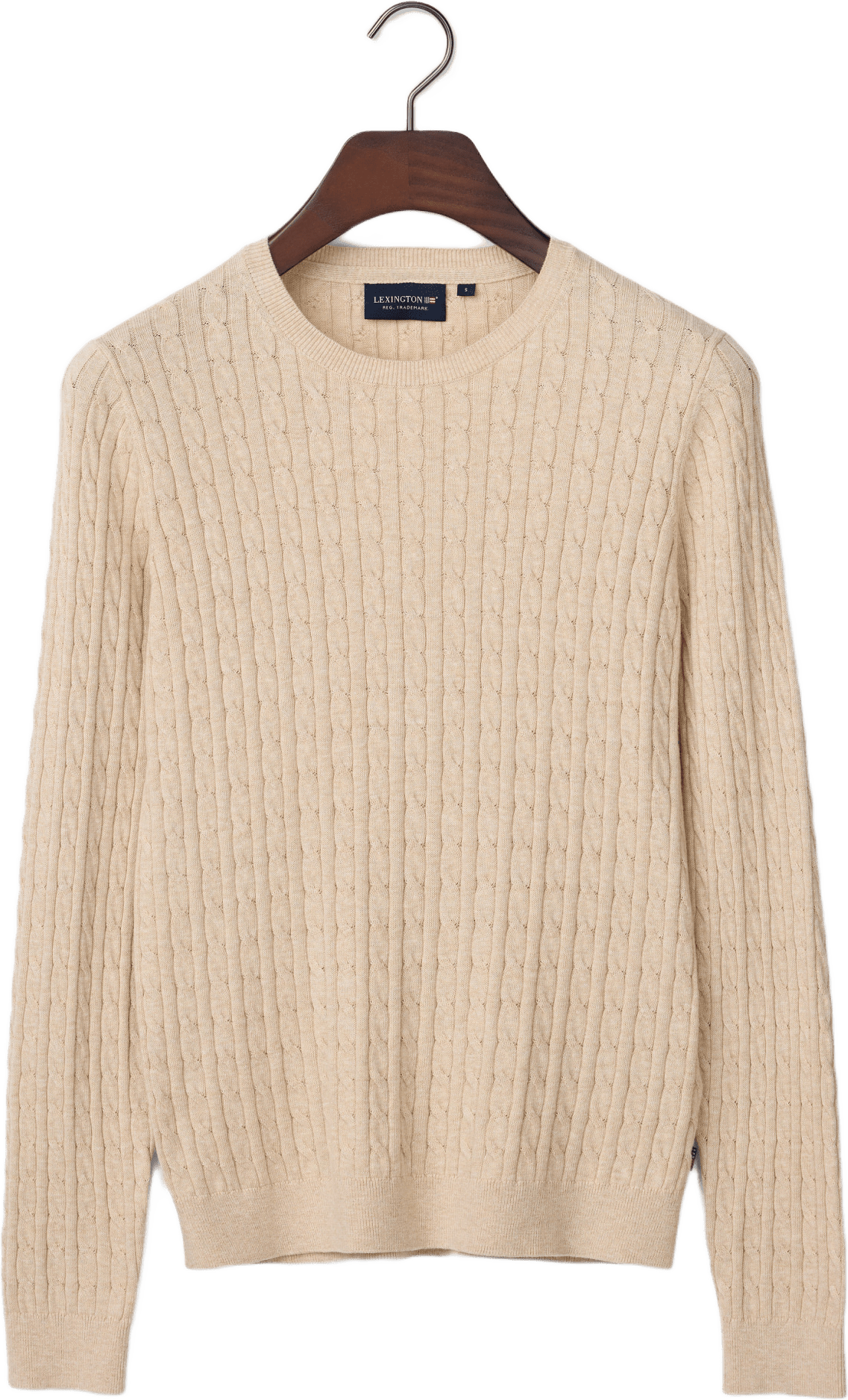 Organic Cotton Cable Knitted Sweater