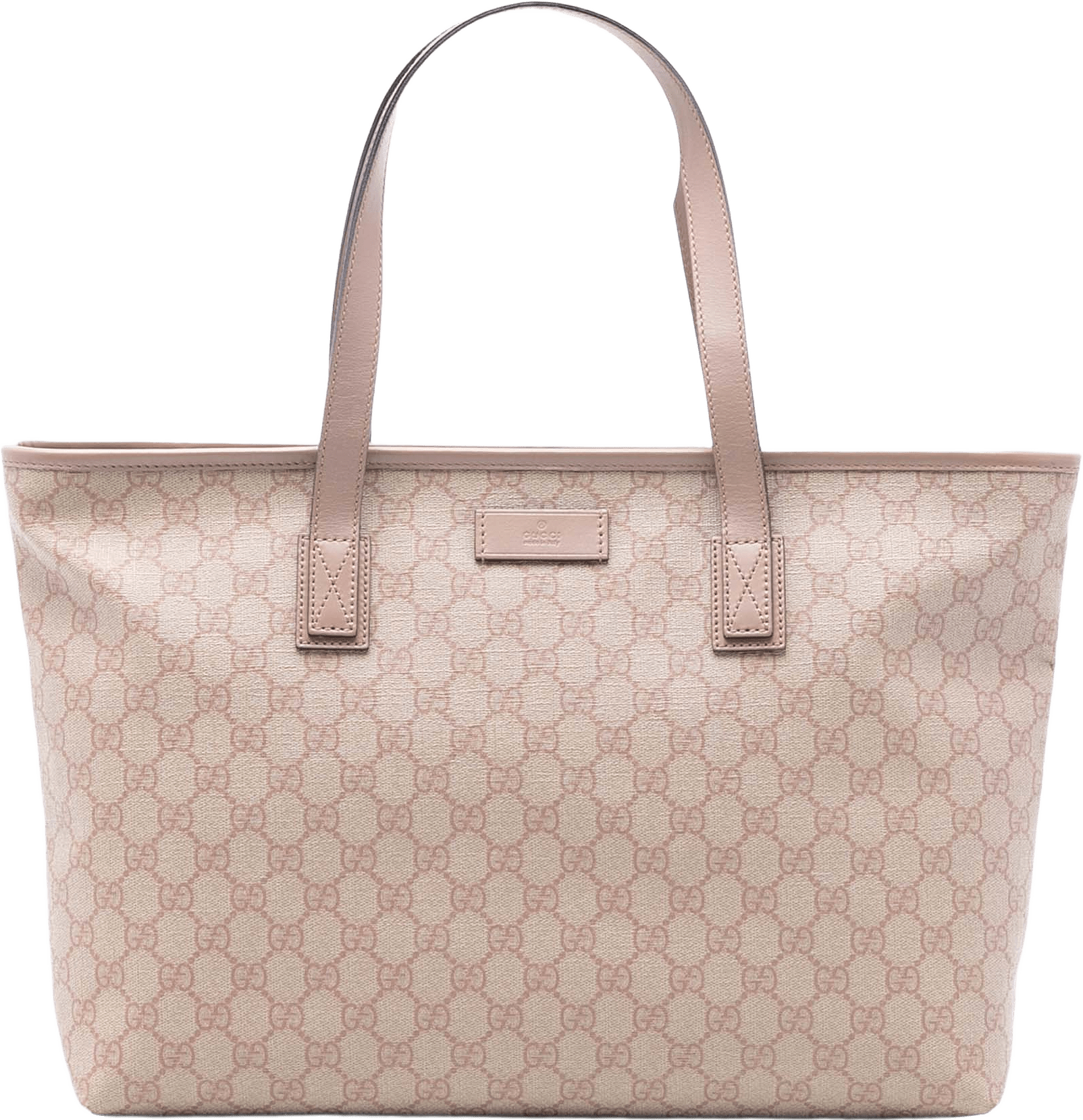 Gucci Gg Supreme Tote, från Luxclusif, i färgen light pink.
