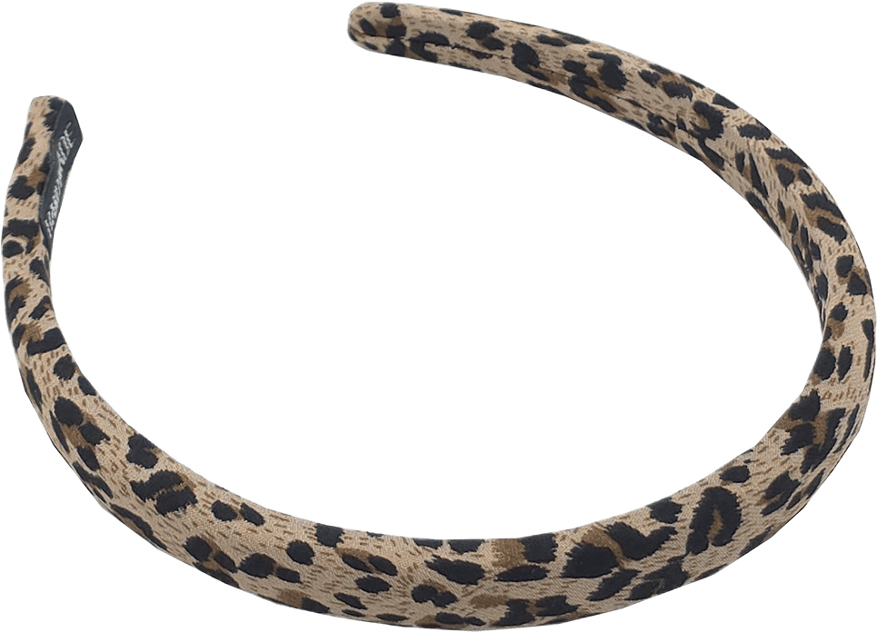 Diadem I Animalprint, från Complement, i färgen brown.