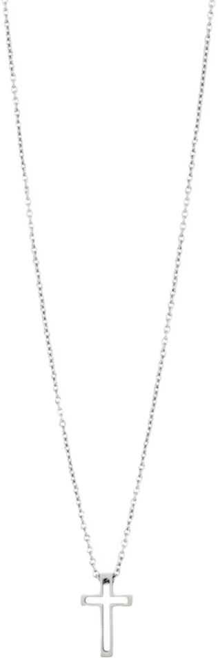 Hallow Steel Necklace Gold