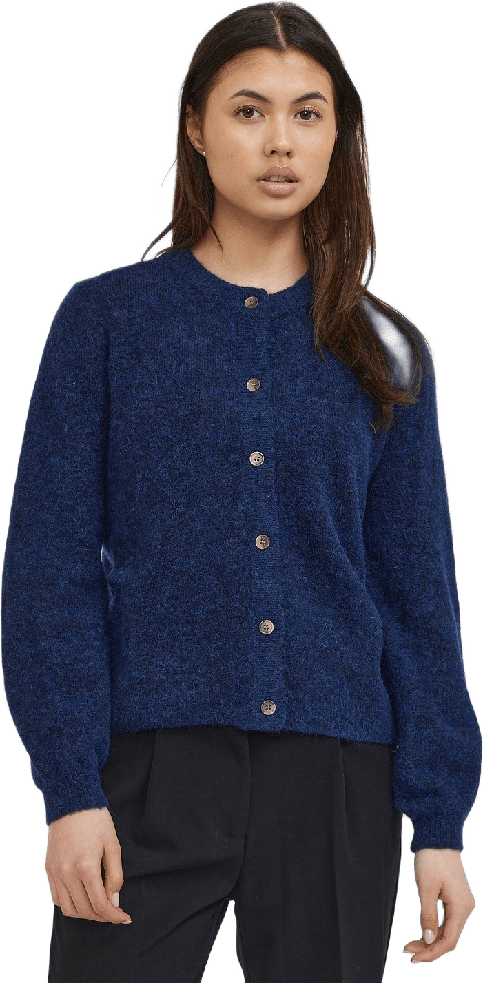 Srallison O-neck Cardigan Knit