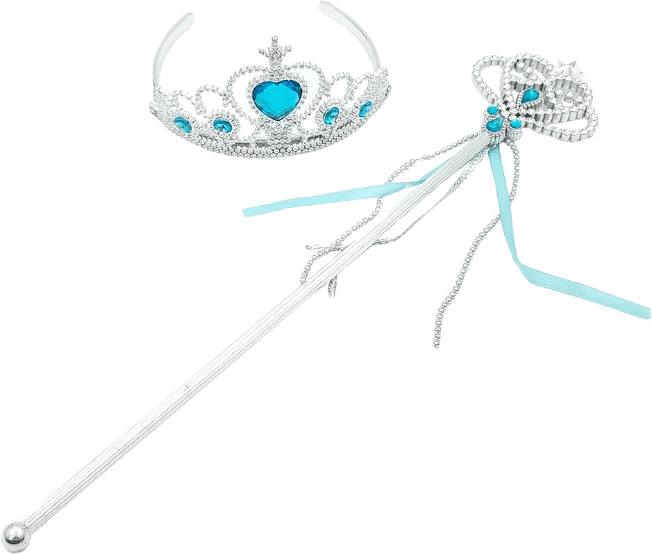 Princess Set Med Tiara Och Festav