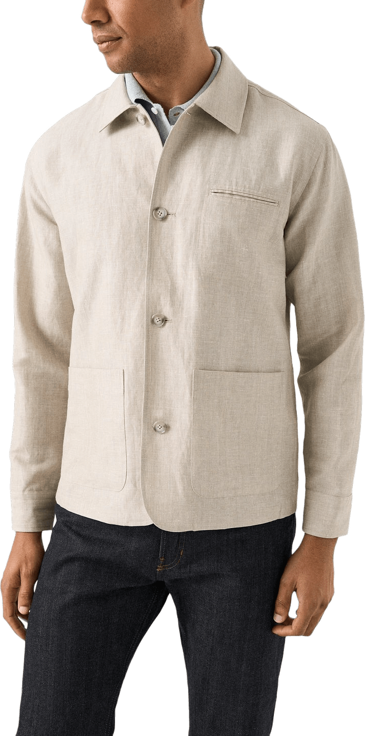 Overshirt I Linne & Bomull
