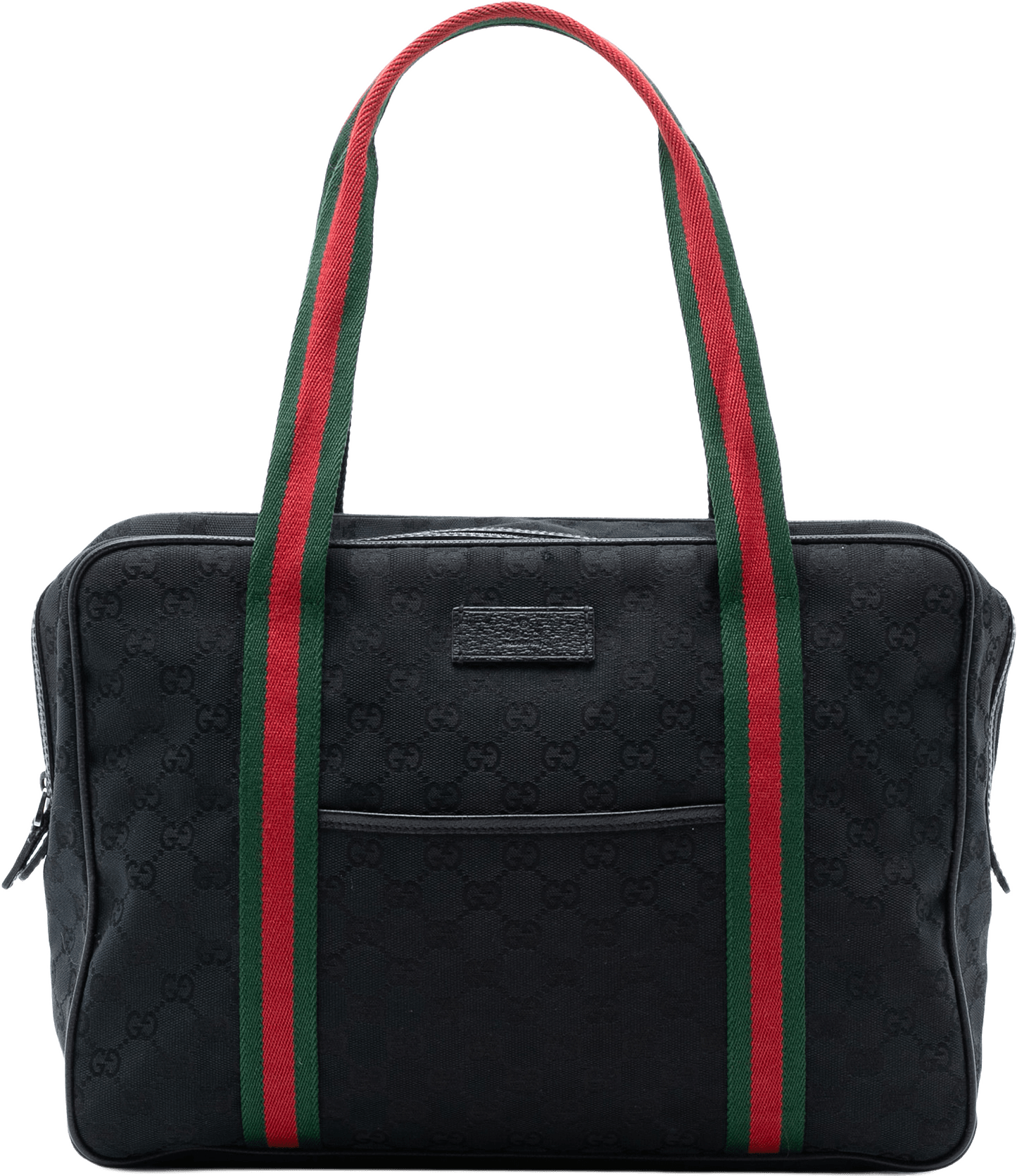 Gucci Gg Canvas Web Business Bag, från Luxclusif, i färgen black.