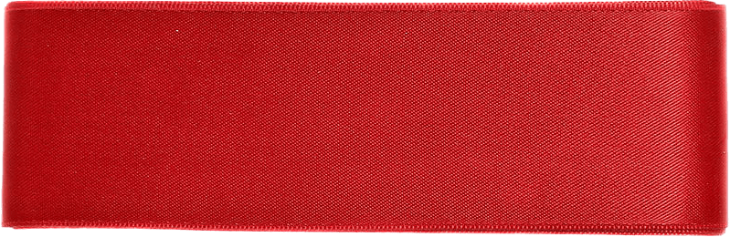 Rött Satinband 38 mm, 3 meter, från Trend-Tex, i färgen Red.