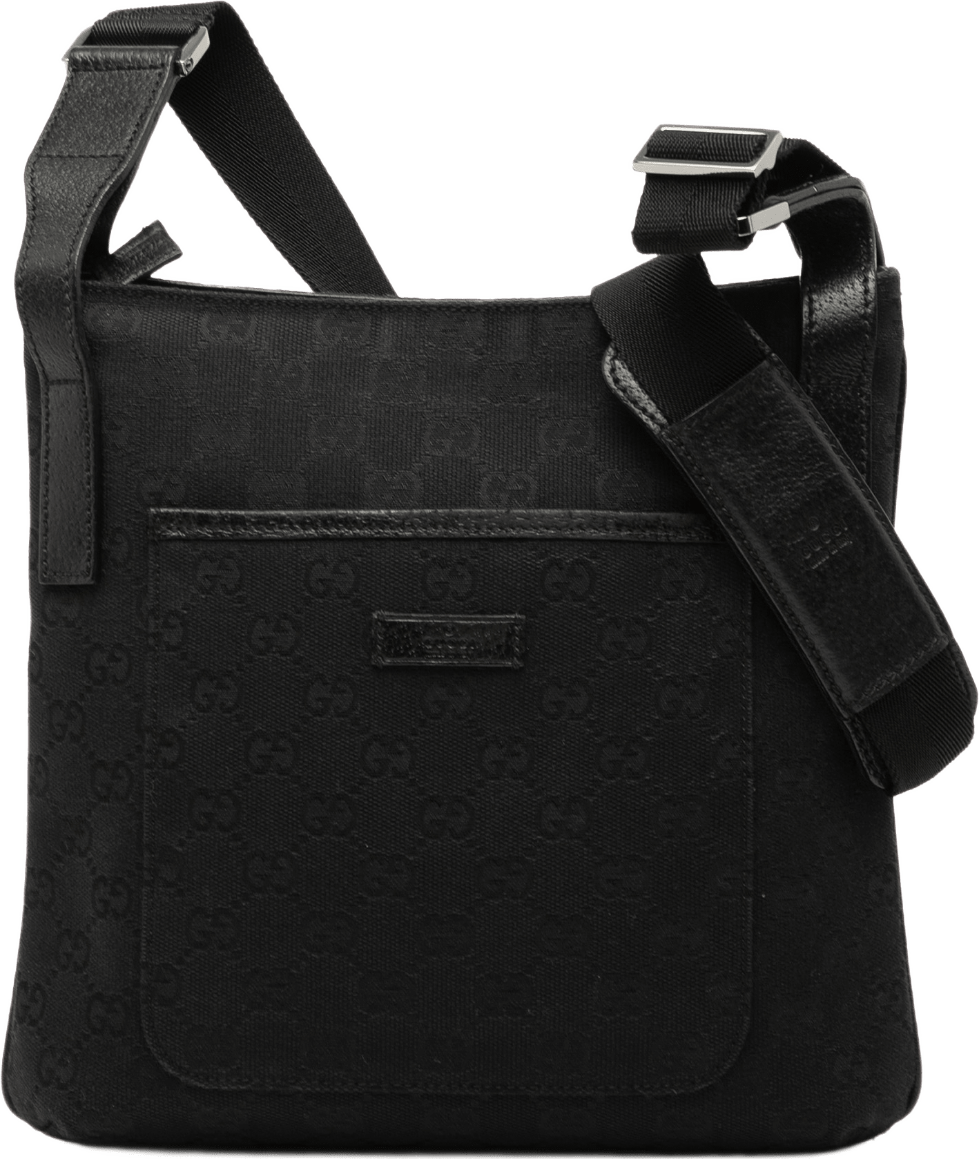 Gucci Gg Canvas Crossbody, från Luxclusif, i färgen black.