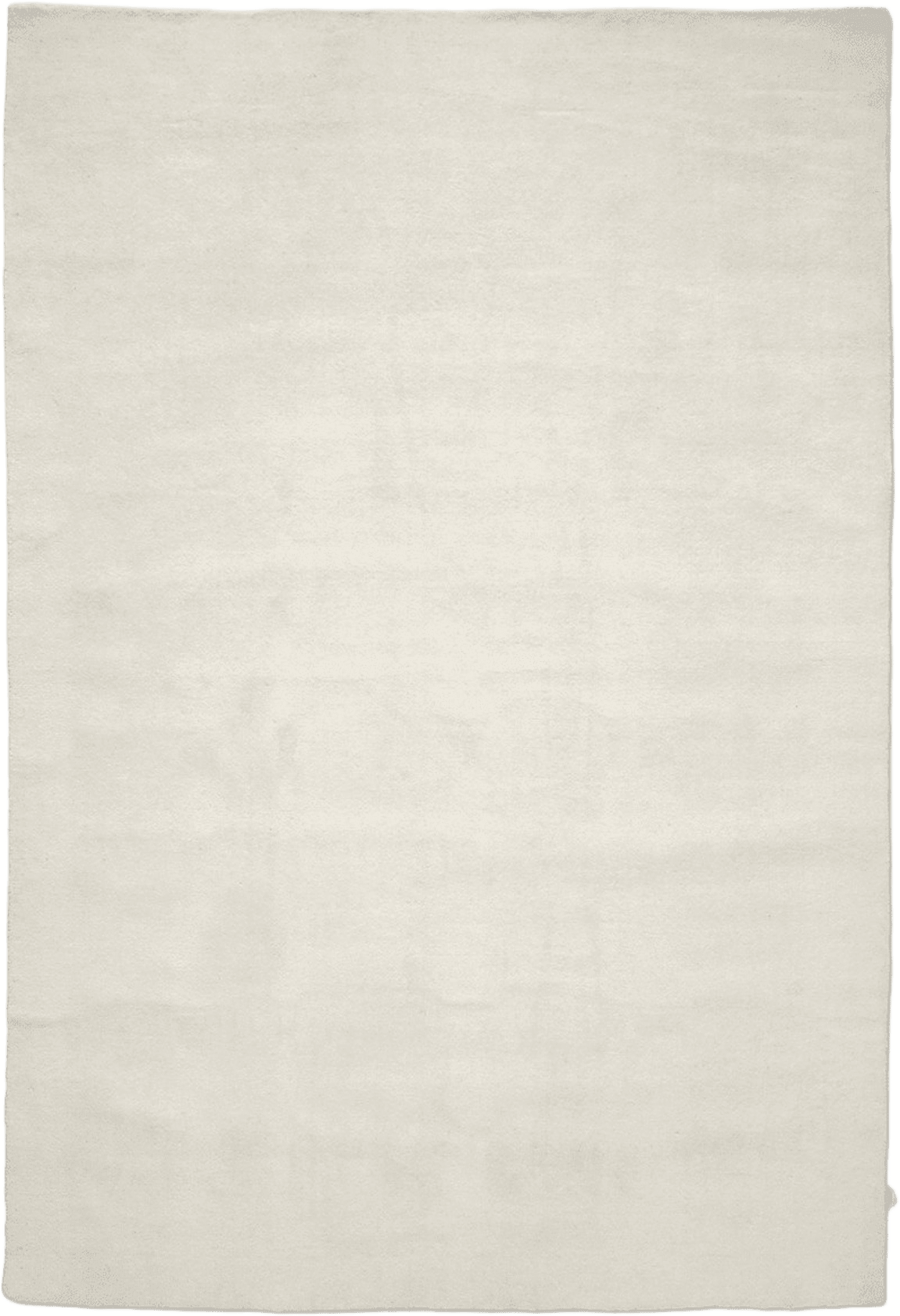 Ullmatta Solid 170x230cm, från Classic Collection, i färgen off white.