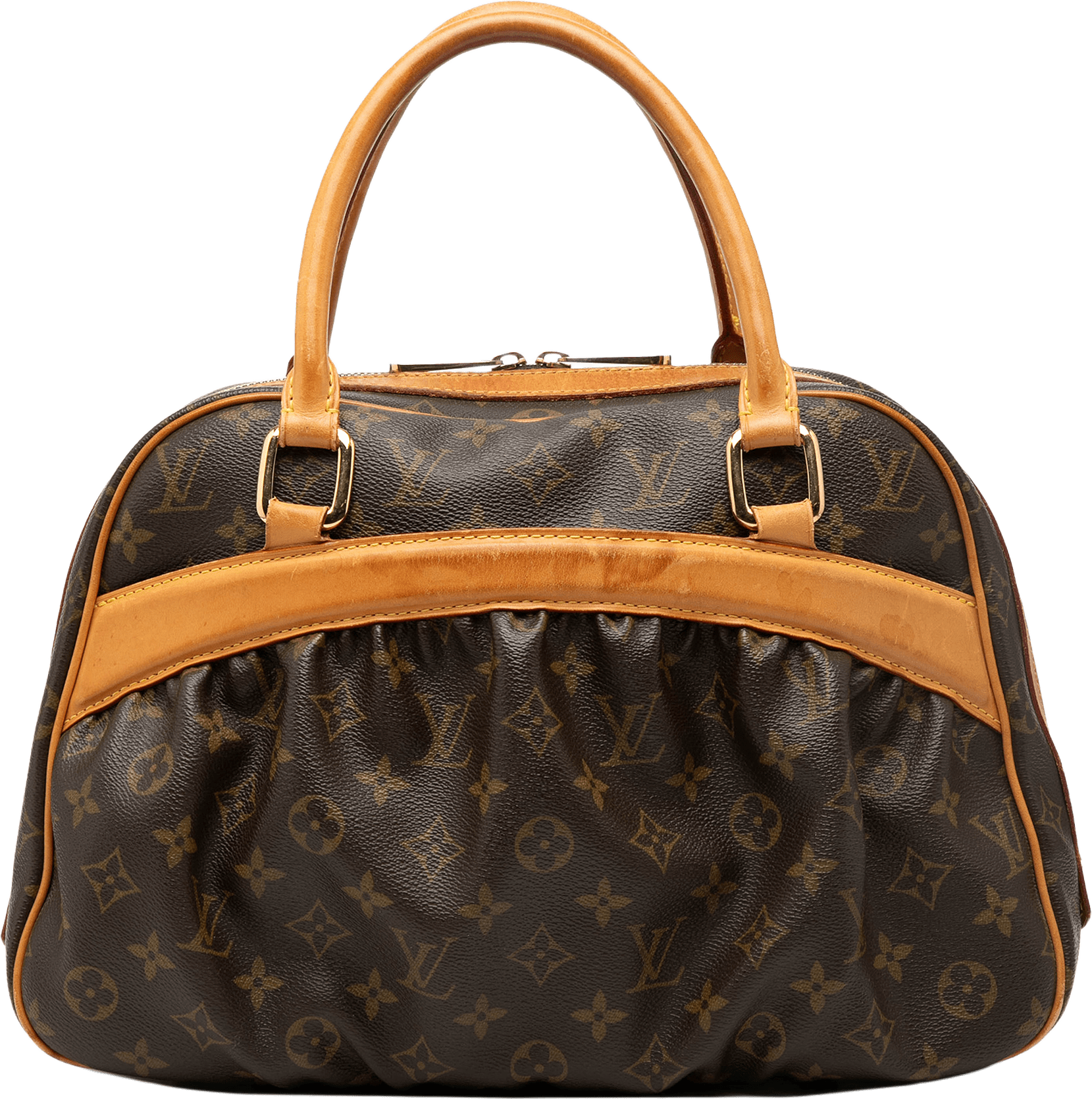 Louis Vuitton Monogram Mizi, från Luxclusif, i färgen brown.