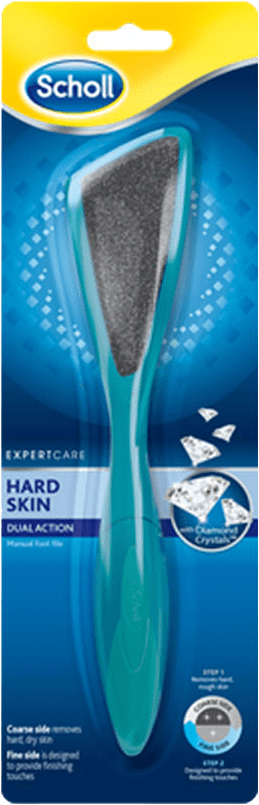 Dubbelverkande Fotfil, från Scholl.