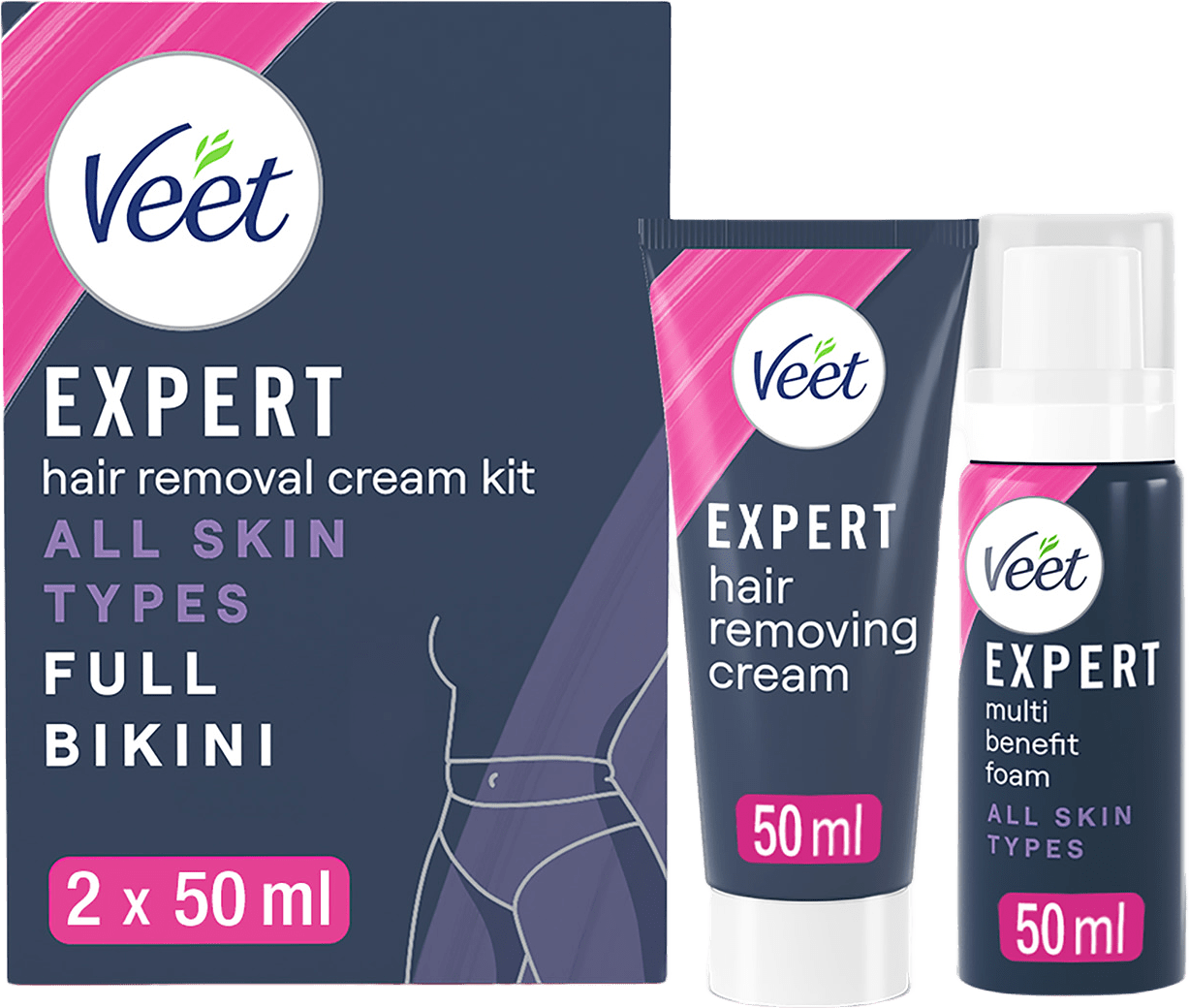 Expert Hårborttagningskit för intimområde