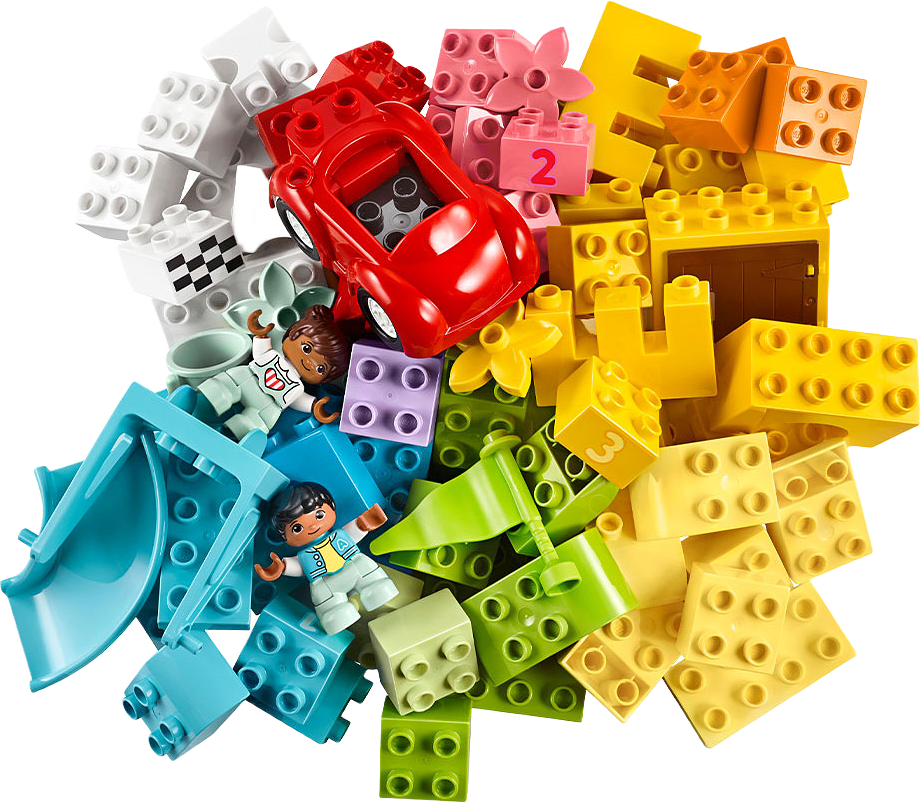 10914 Klosslåda deluxe, från LEGO.