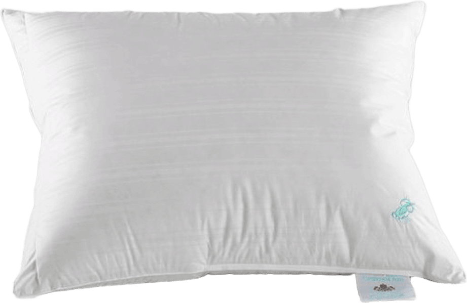 Dunkudde Cecilia, 50x60 cm, hög, från Engmo Dun, i färgen White.