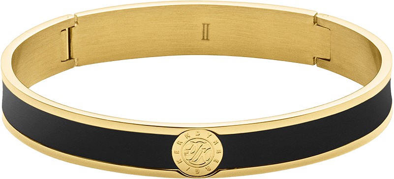 Pennika II SG Black, från Dyrberg & Kern, i färgen Gold.