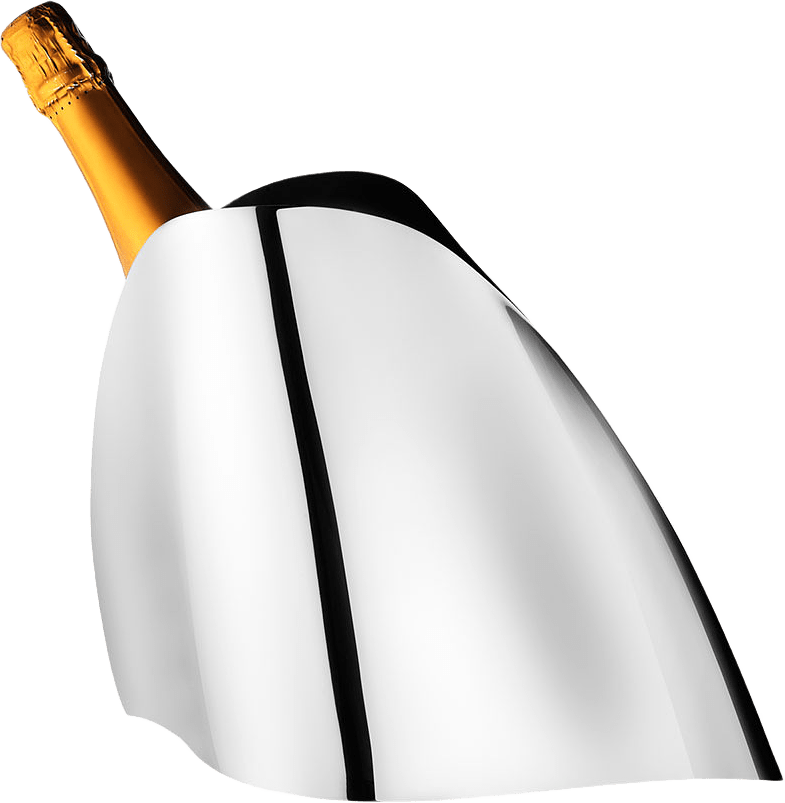 Champagnekylare Indulgence, från Georg Jensen, i färgen Rostfritt Stål.