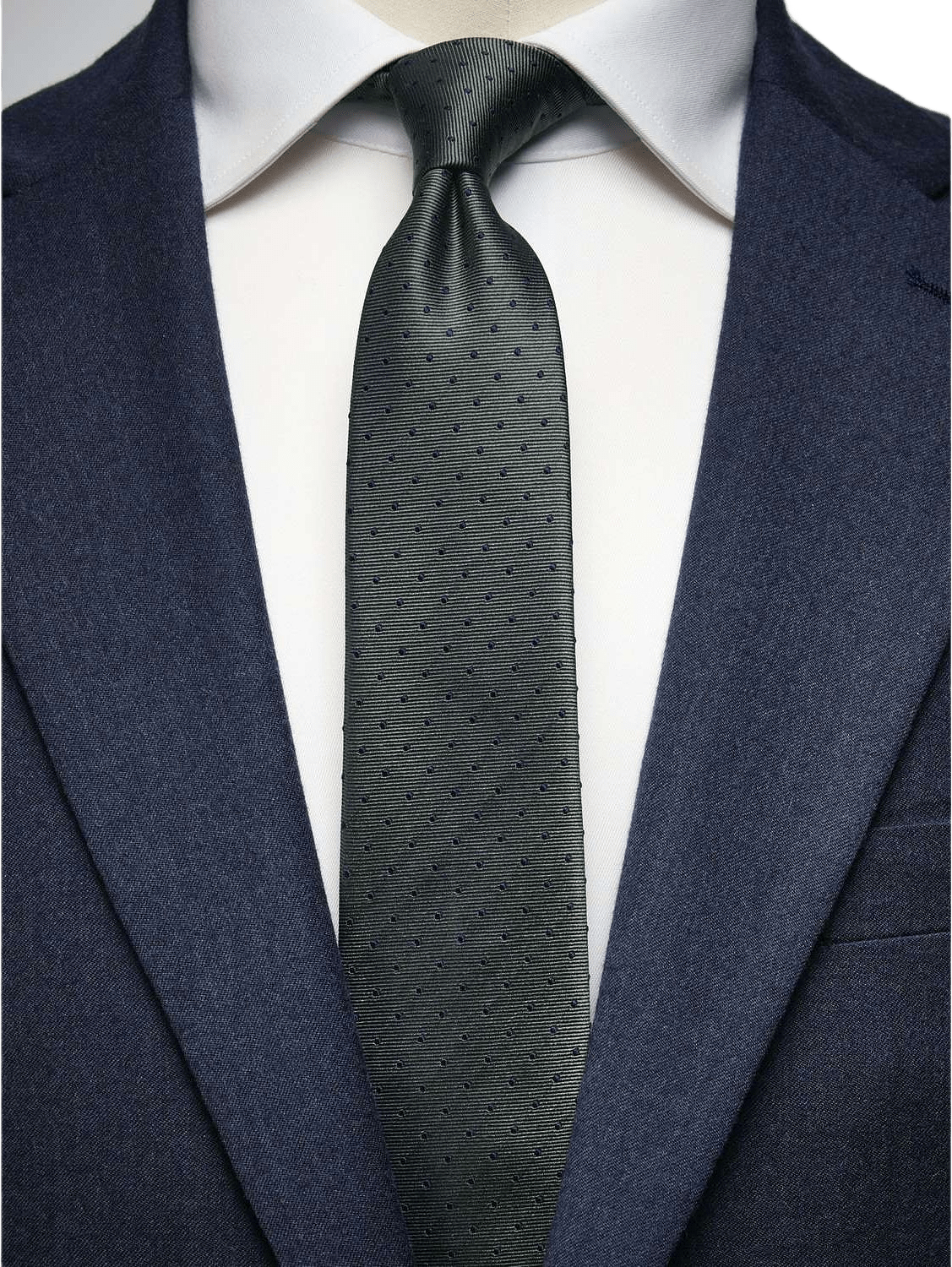 Tie Dot, från John Henric, i färgen olive green.