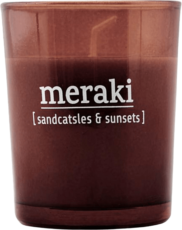 Scented candle, Sandcastles & Sunsets, från Meraki.