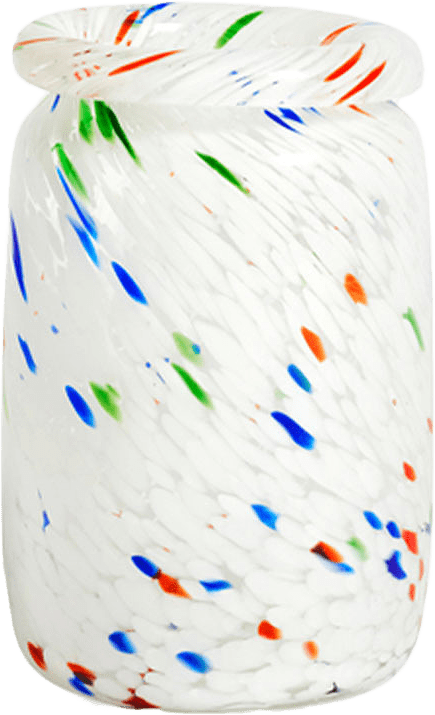Vas SPLASH, från HAY, i färgen White Dot.