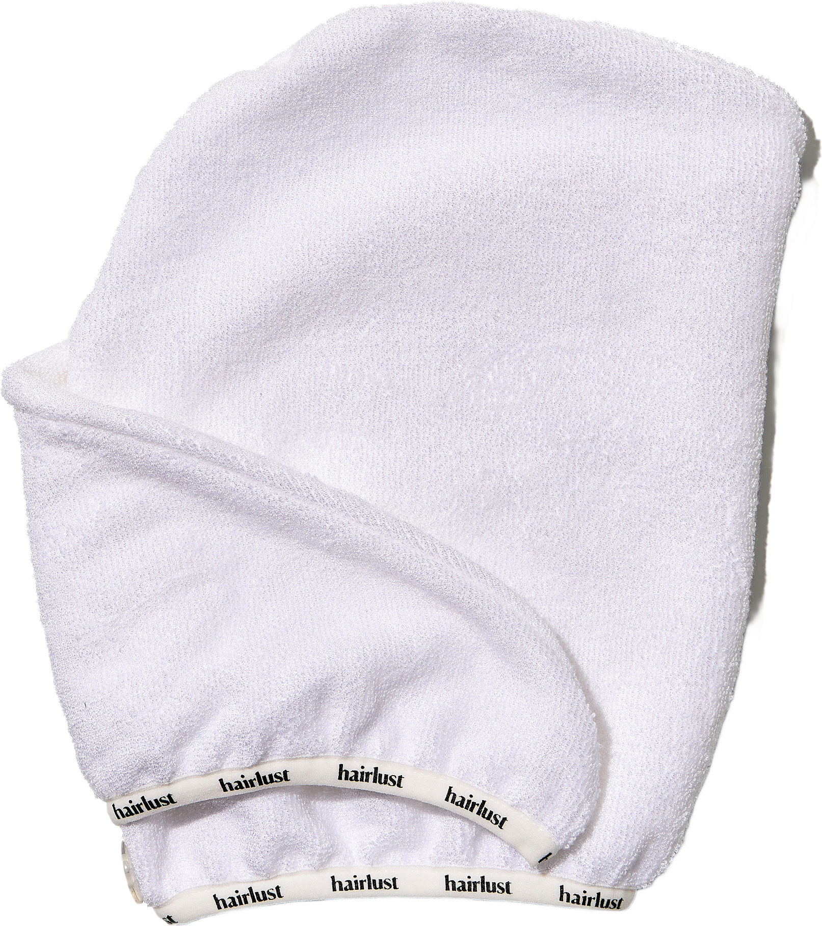 Bamboo Hair Towel Wrap, från Hairlust, i färgen White.