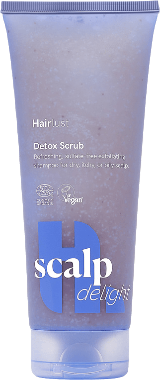 Scalp Delight™ Detox Scrub, från Hairlust, i färgen Blue.
