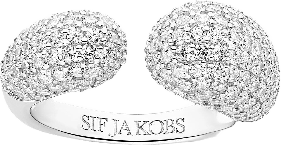 Ring Goccia, från Sif Jakobs Jewellery, i färgen silver.