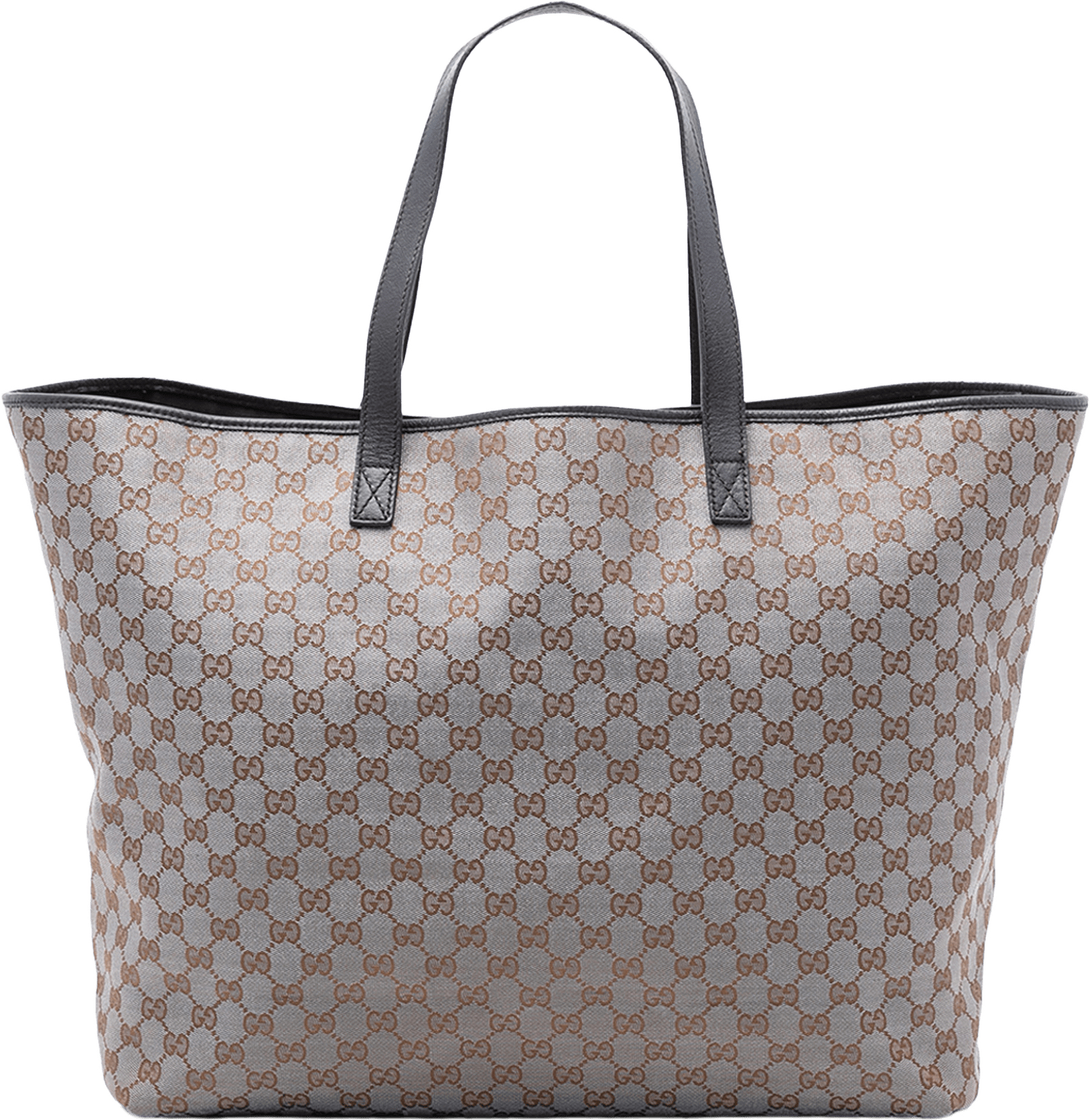 Gucci Gg Canvas Tote, från Luxclusif, i färgen gray.