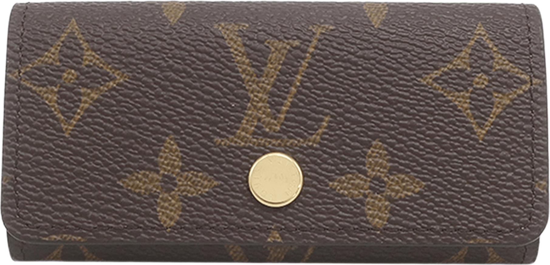 Louis Vuitton Monogram Multicles 4 Key Holder, från Luxclusif, i färgen brown.