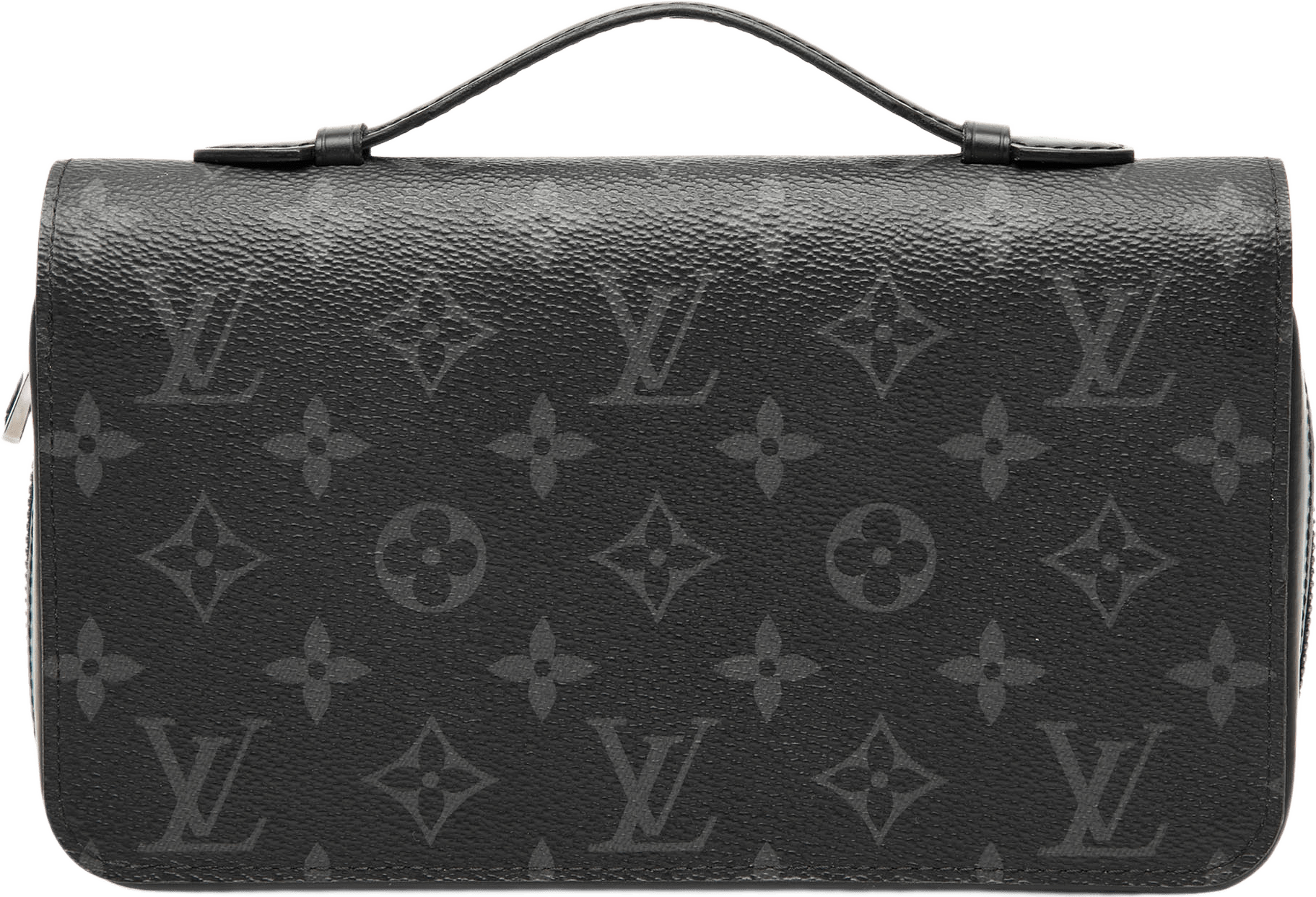 Louis Vuitton Monogram Eclipse Zippy Xl Wallet, från Luxclusif, i färgen black.
