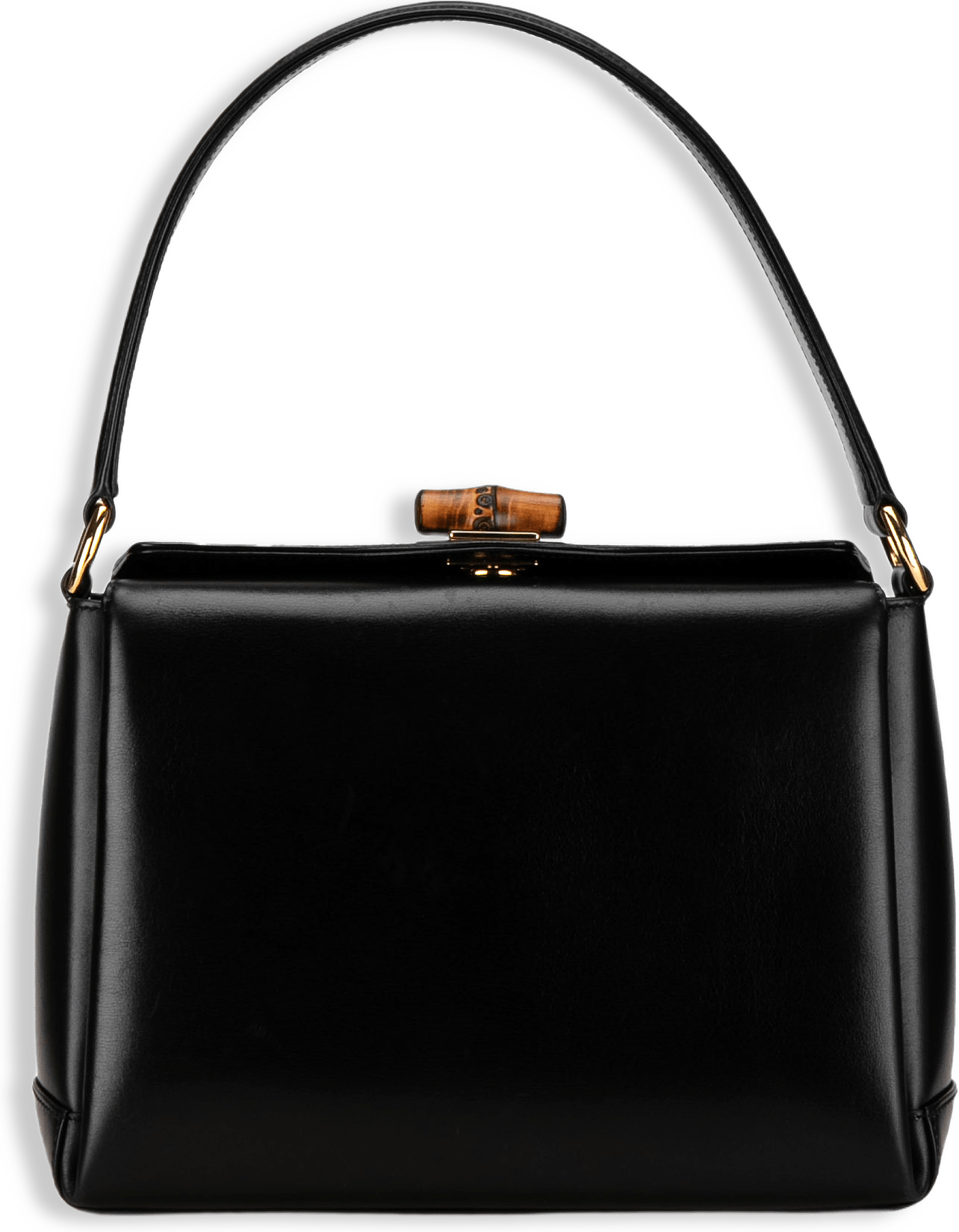 Gucci Bamboo Leather Handbag