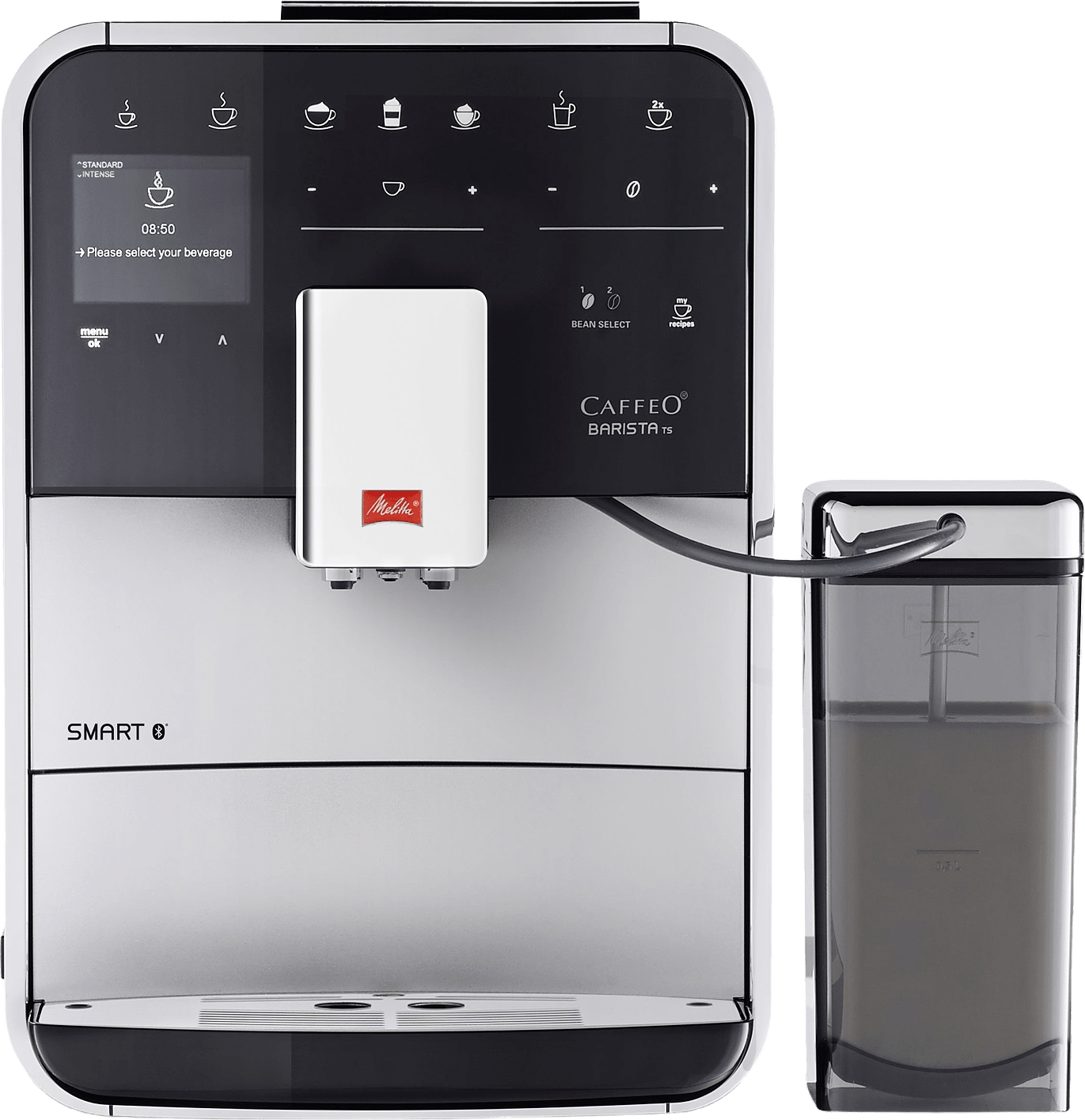 Barista Ts Smart Silver, från Melitta, i färgen silver.