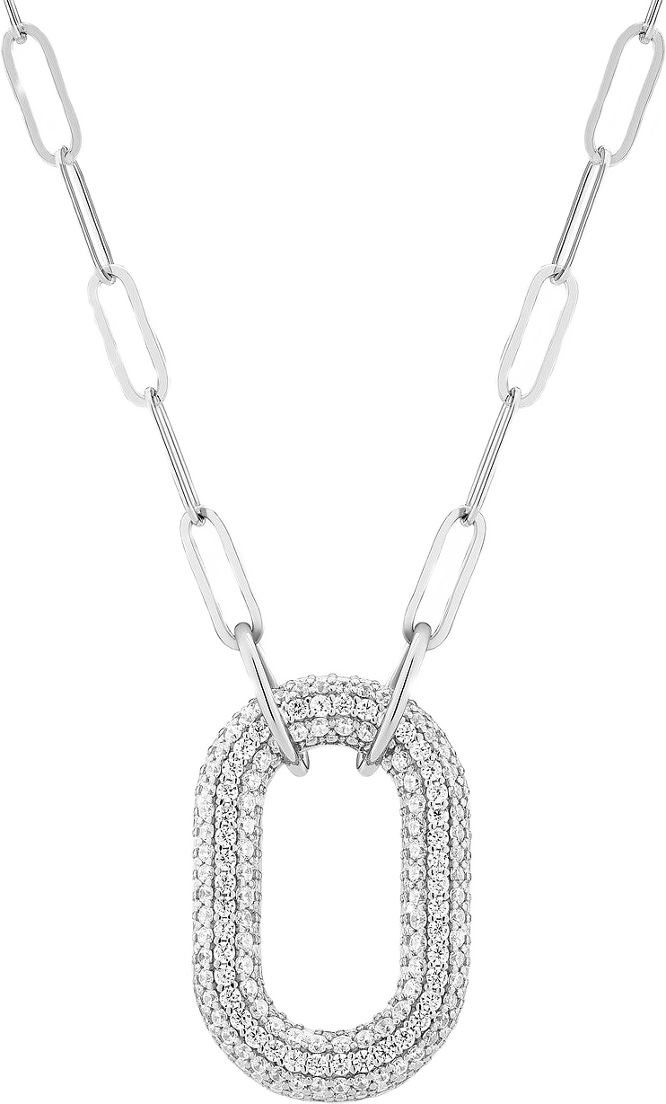 Halsband Capri Uno, från Sif Jakobs Jewellery, i färgen silver.