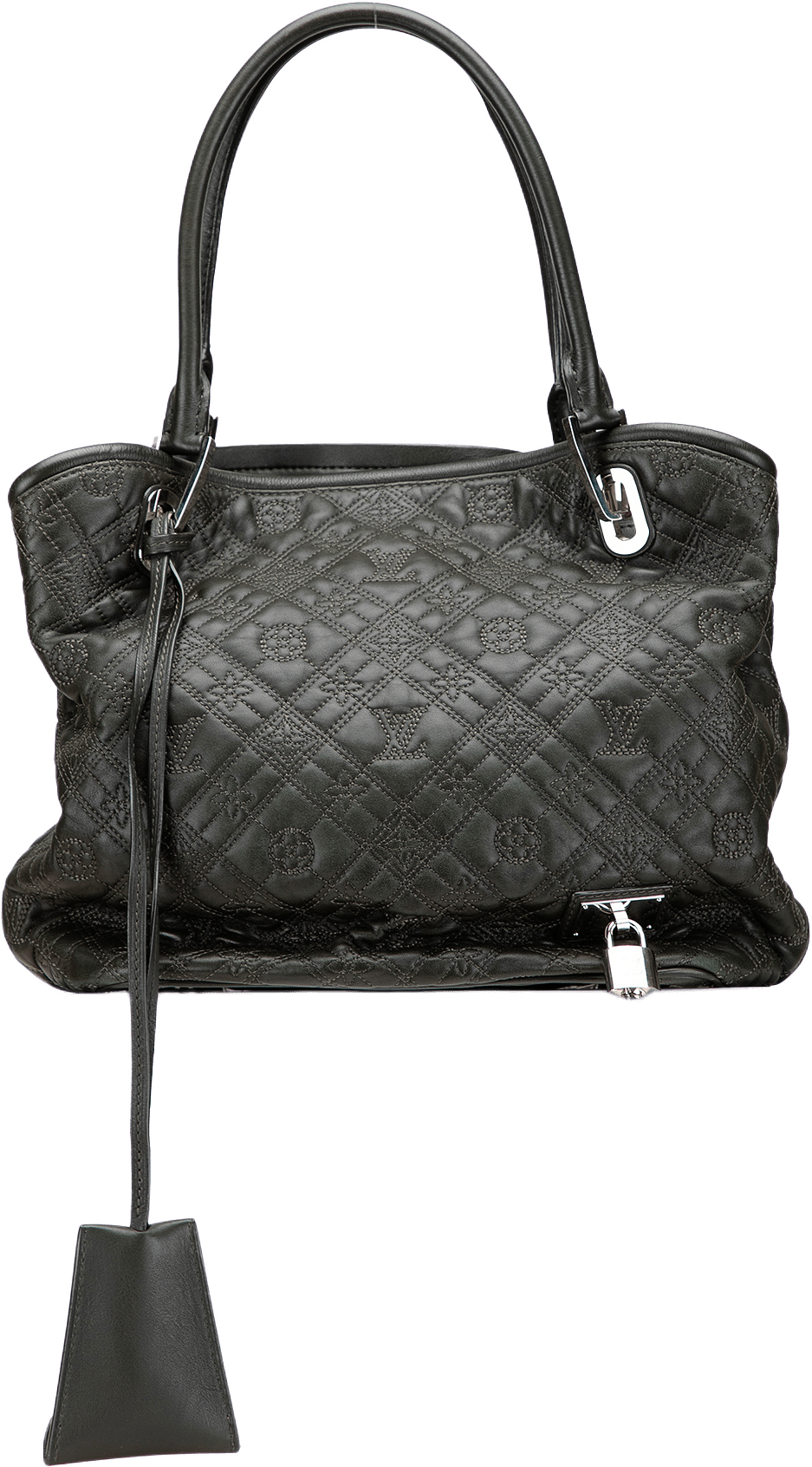 Louis Vuitton Monogram Lambskin Antheia Lilia Pm, från Luxclusif, i färgen dark green.