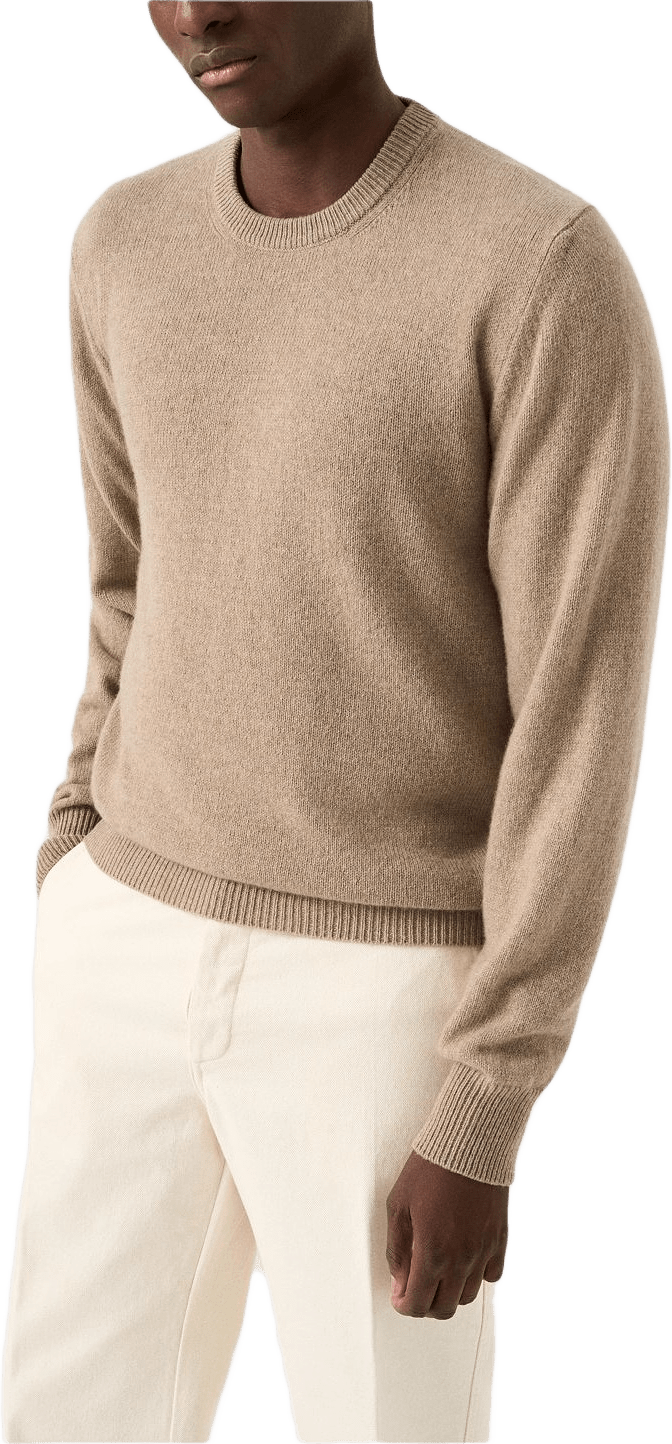 Stickad Crew Neck