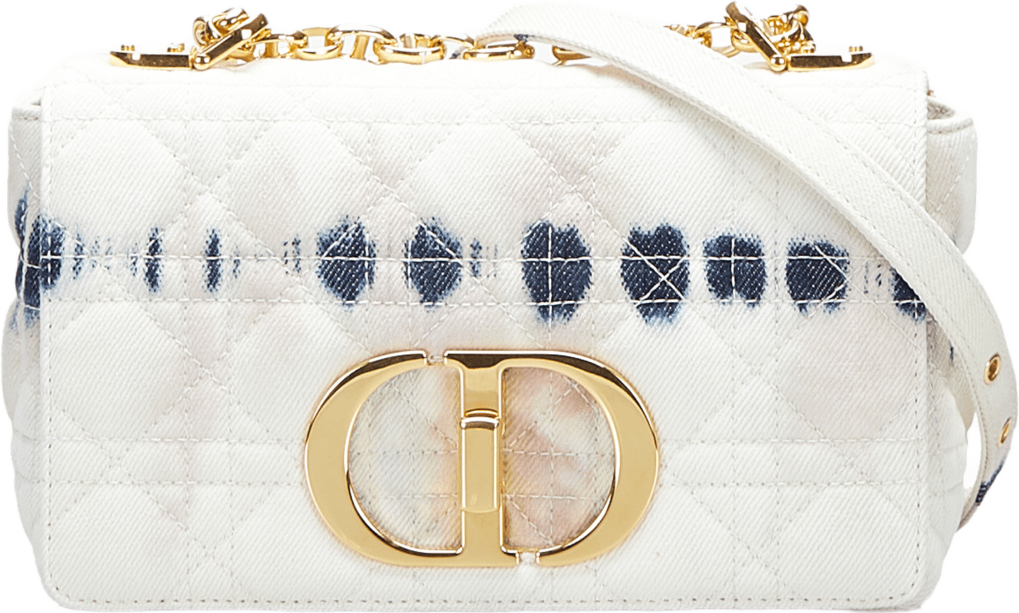 Dior Small Tie Dye Denim Caro