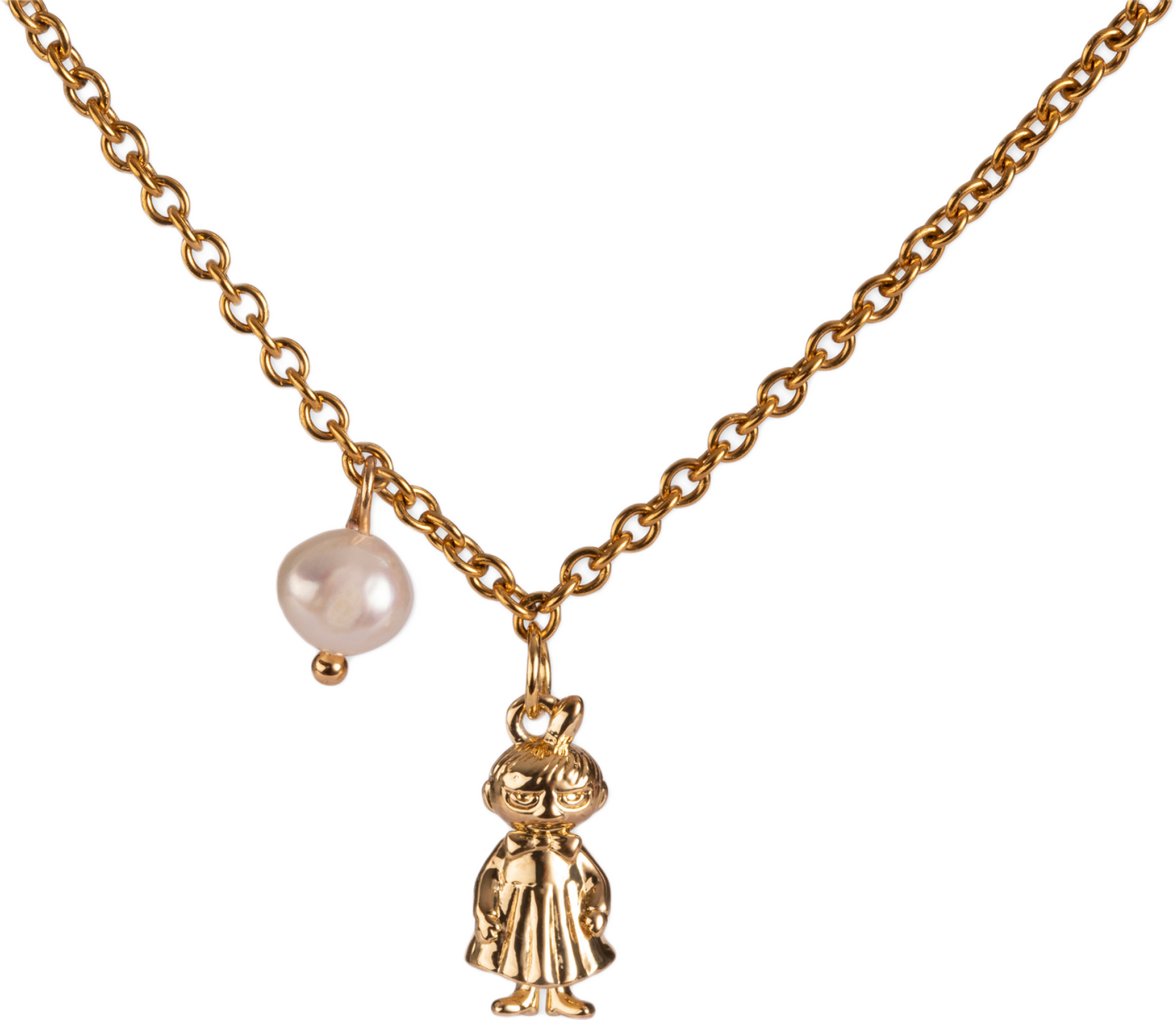 My Kids Pendant Halsband, från pfgSTOCKHOLM, i färgen white/gold.