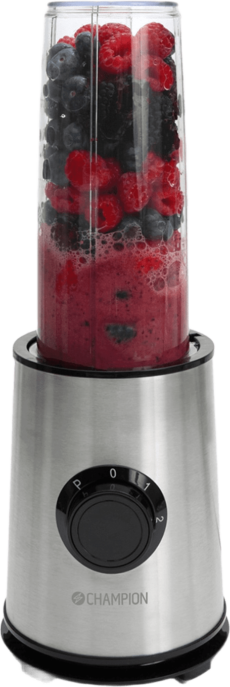 Smoothie Maker Power 600w 800ml Sm400, från Champion Nordic, i färgen rostfritt stål.