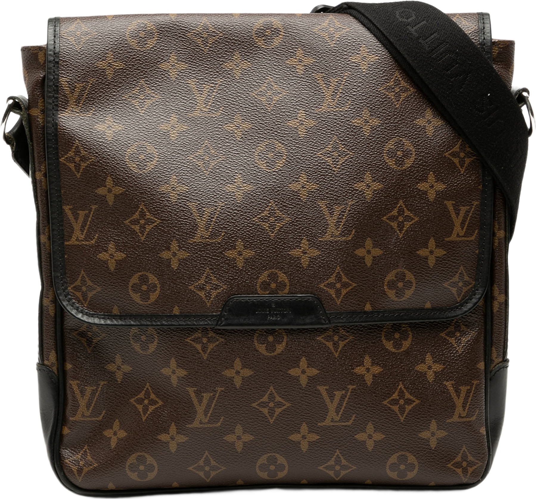 Louis Vuitton Monogram Macassar Bass Mm, från Luxclusif, i färgen brown.
