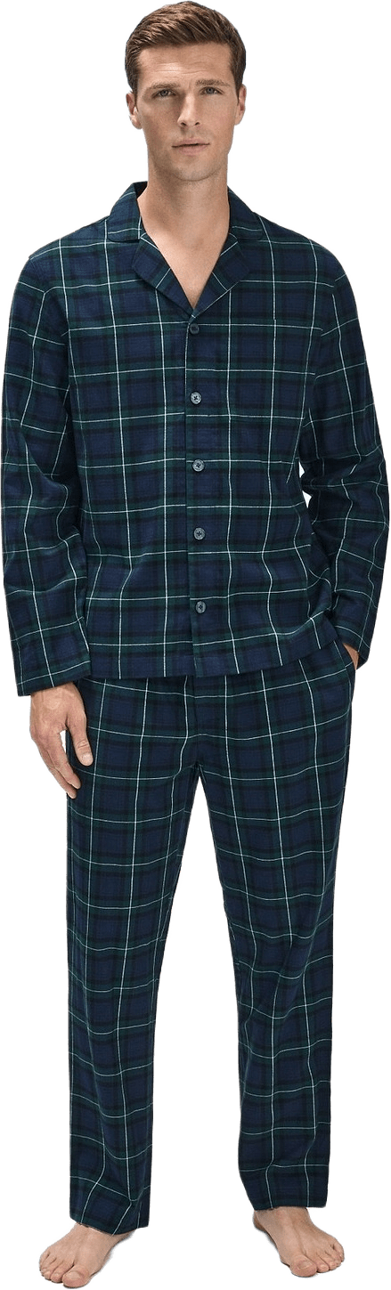 Dark Blue Pyjamas Set Nathan