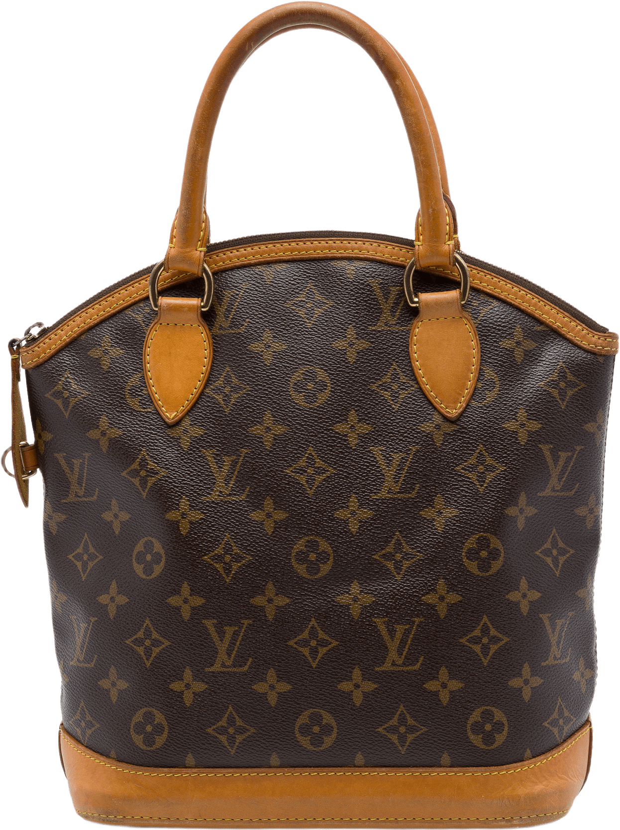 Louis Vuitton Monogram Lockit Pm, från Luxclusif, i färgen brun.