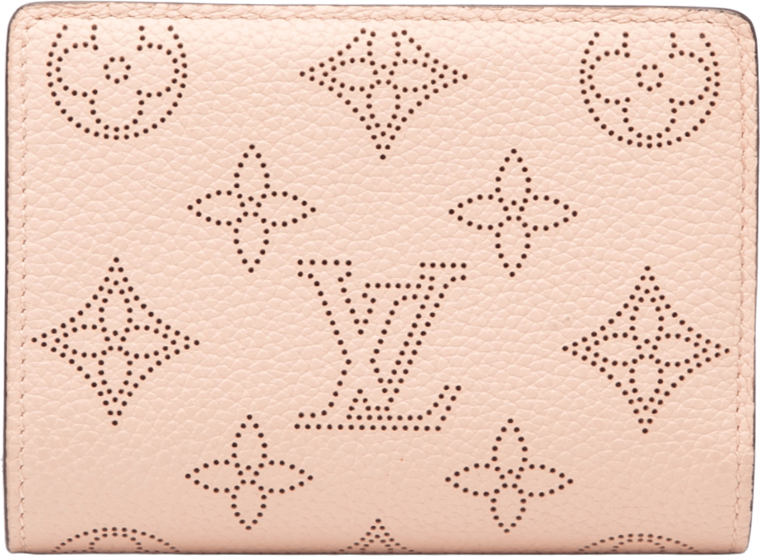 Louis Vuitton Monogram Mahina Clea Wallet, från Luxclusif, i färgen pink.