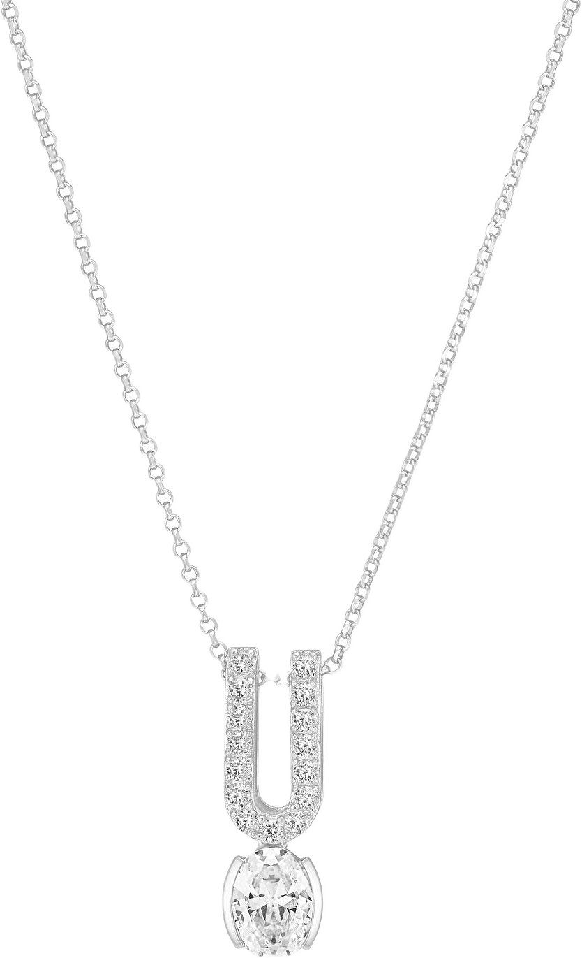 Halsband Ellisse Carezza Uno, från Sif Jakobs Jewellery, i färgen silver.