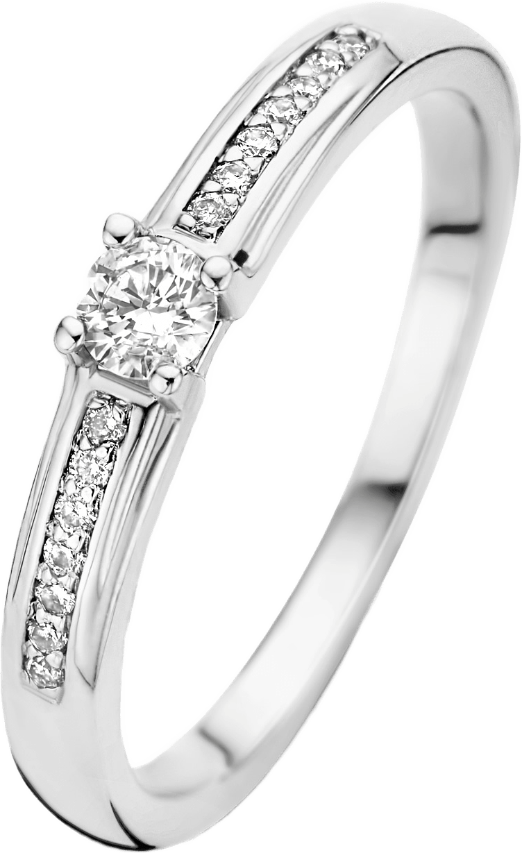 De La Paix Vitt Guld Ring