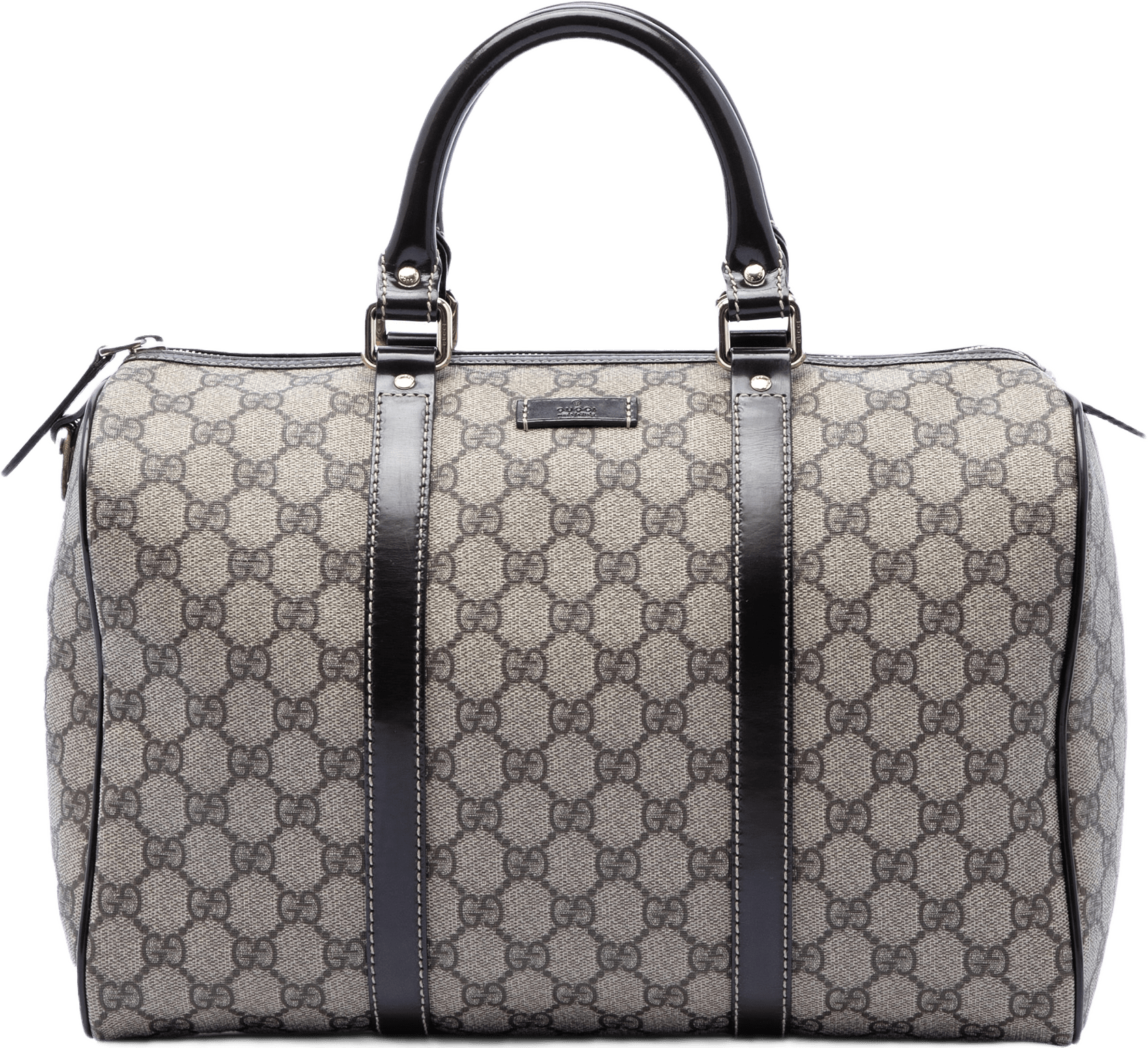 Gucci Medium Gg Supreme Joy Boston Bag, från Luxclusif, i färgen beige.