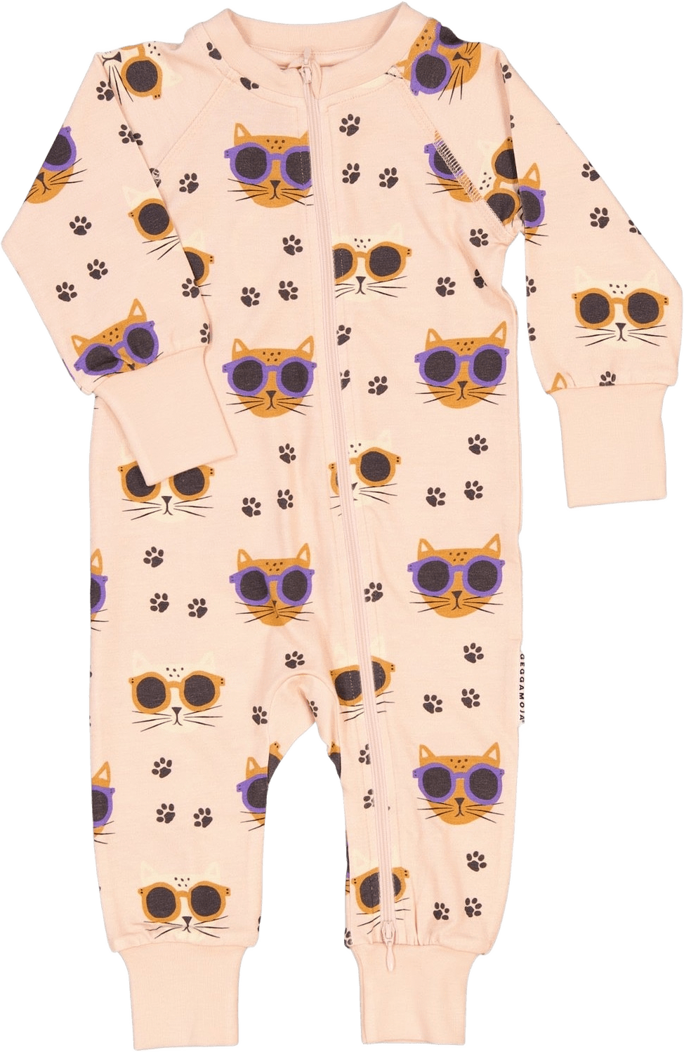 Pyjamas Bambu, från Geggamoja, i färgen rosa.