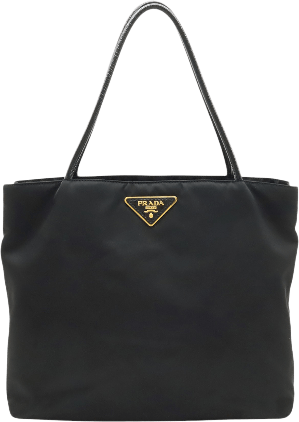 Prada Tessuto Tote, från Luxclusif, i färgen svart.