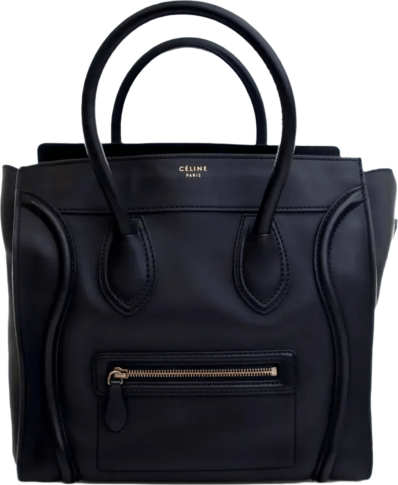 Celine Mini Calfskin Luggage Tote