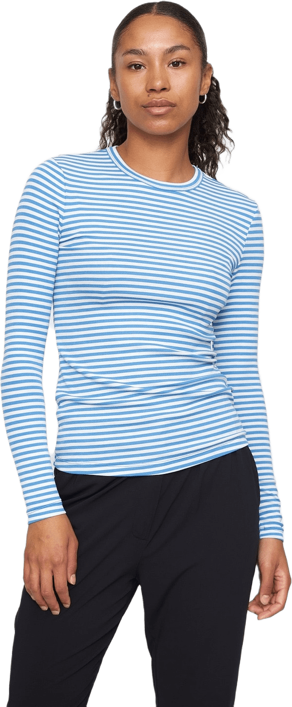 Srfenja Stripe O-neck Top