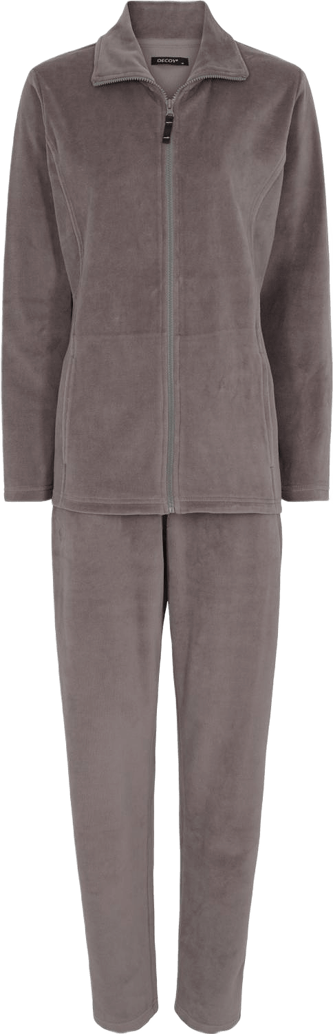 Pyjamas Set i Bomullsvelour